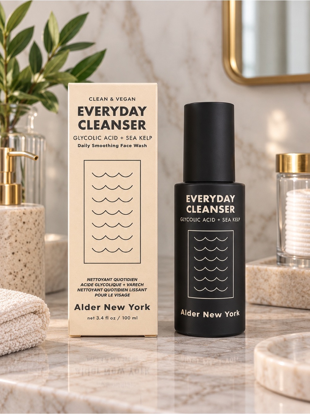 Alder New York Everyday Cleanser Glycolic Acid + Sea Kelp 3.4 fl oz